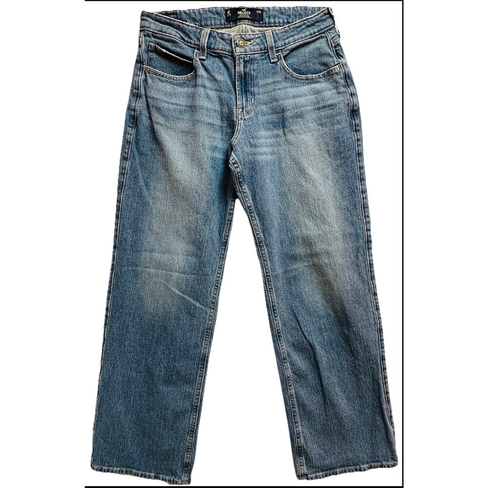 Hollister Low Rise Women’s Baggy Jeans bohemian 90s Y2K sz 4 Denim